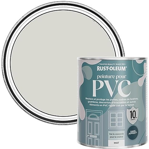 Rust-Oleum Grey uPVC Door and Window Paint in Matt Finish - Bare Birch 750ml
