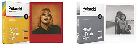 Polaroid Color Film für i-Type - Color Frame - 6214 & Polaroid B&W Film für i-Type - 6001