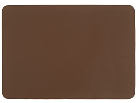 JS MOLD Silikon Unterlage Antihafte rutschfeste Tischmatte Silikonfolie Arbeitsmatte Thekenmatte Bastelmatte,Mehrzweck Arbeitsmatte für Resin Gießharz,Basteln (braun,40 x 30 cm)
