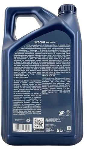 ARAL Turboral 10W-40, 5 L H LB