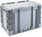 kaiserkraft | Industriebehälter | Volumen 80 l | LxBxH 600 x 400 x 420 mm | grau