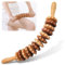 Faszienroll Holz, Premium Massageroller, Faszienstab Holz,Massage Roller, Faszienrolle, für Muskelentspannung, Körperformung, Gua Sha Massage,Anti Cellulite, Buche (13 Runden)