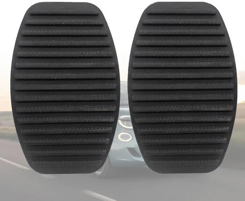 XNASU Pastiglie Pedale Freno Frizione per Fiat Multipla Palio Panda Punto Strada Tempra Tipo Uno, 1 Paio Auto Gomma Copripedali Pedali Copertura 4170605