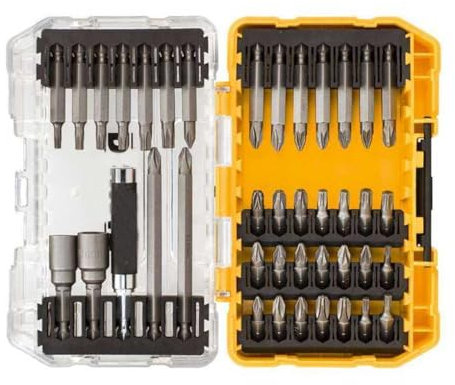 Tolxh Pack of 40#DT70702-QZ #DT70702 ToughCase Screwdriver Bit Set Replacement Part New For DeWalt