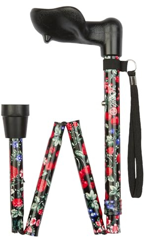 Fruits Anatomical Folding Shorter Length Walking Stick - Left