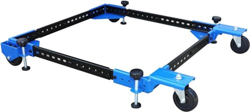 SoonTools Mobiles Basis, Industriestärke universelle Roll-Mobilbasis, 180 kg Kapazität, Verstellgröße 450 x 1200 mm verstellbare Hochleistungs-Mobilbasis mit Universalrollen, für Ausrüstung, Werkzeuge