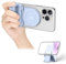 JJC Magnetic Phone Handgirp with Bluetooth Remote Control, Magsafe Phone Camera Photo Grip Handle for iphone 15 14 13 12 & Android Phone, Desk Phone Stand & Phone Tripod Mount Adapter