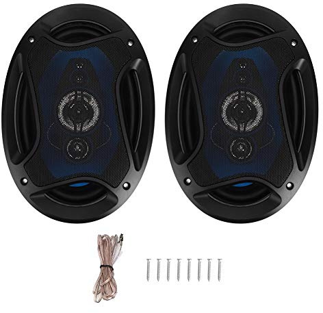 Enceintes Coaxiales Auto 1000W Haut Parleurs Voiture Son Stéréo Hifi 6x9 Pouces Qualité Sonore Claire Sensibilité Elevée pour Système Véhicule Installation Facile
