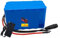 24 V 30 Ah 7S3P E-Bike-Akku Lithium-Ionen-Akku integrierte BMS-Schutzplatine mit Ladegerät für E-Bike Elektrofahrräder T Plug,24V 30Ah