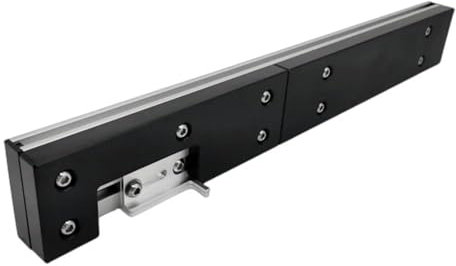 CJNQQJWS Gehrungsanschlag, 27 Winkel und Aluminiumanschlag mit Zapfen und Sich wiederholendem Schnitt, Klappanschlag und Zapfenlehre, Tischkreissäge/Fräser-Baugruppe (450 mm Zapfenanschlag 3)