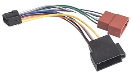 Pizgear 16Pin Auto Stereo Radio Kabelbaum ISO for Alpine JVC Radio zu ISO Radio Play Stecker Auto Adapter Kabelbaum stecker Autoradio-Antennenkabel