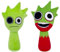 JhavexToy 2 PCS S-prunk Plush,Cute Plushies,S-prunk Plushies Kuscheltier Plüschspielzeug,Kuscheliger weicher Plüsch,Robust & Umweltfreundlich für Kinder und Spielefans-Grün