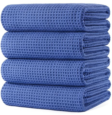 Polyte Badetuch Mikrofaser Waffel Schnelltrocknend 430 GSM 76,2x152,4 cm