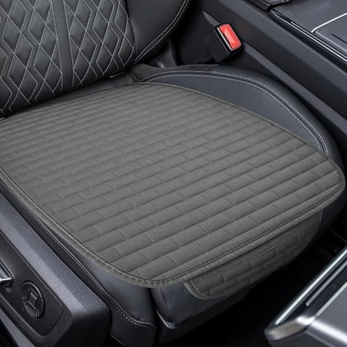 Universal Car Seat Cushion 60×49 cm, Non-Slip Breathable Front Seat Pad | Soft & Comfortable Driver Seat Cover for Car, SUV, Van, Truck,Modern Auto Seat Cushion for Cars Accessories