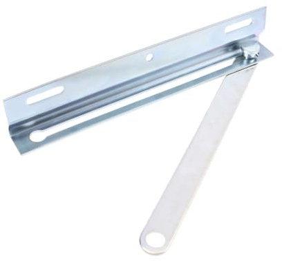 DECOMELODY Klappbare Robuste Stahl Regalhalterung Platzsparende Schwere Klappkonsole für Tische und Bänke Einfache Handhabung Langlebige DIY Befestigung für Funktionale Möbel
