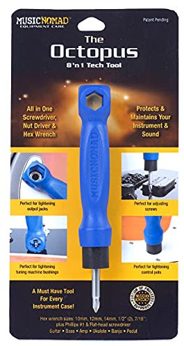 MusicNomad The Octopus 8 ’N 1 Tech Tool (MN227)