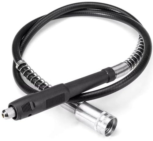 Drilax 42 Flex Shaft Rotary Tool Attachment – Compatible with Dremel Flex Shaft Models 100, 200, 300, 3000, 4000, 4300, 8220, 8240, 8250, 8260 – Precision Extension Shaft for Carving & Engraving