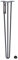 HOLZBRINK - Tischbeine aus Metall | Möbelfüße | Schreibtischbeine | Metallfüße | Perfekt für Zu Hause und Büro | Esstischbeine | HLT-13A-72-7016