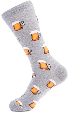 Beer Mug Casual Novelty Crew Socks Men Women Comfy Crew Cotton