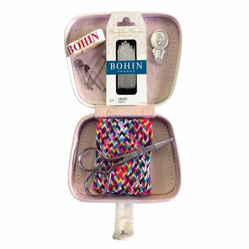 BOHIN France Secrets Couture Nähset - Gestaltung New York, Zubehör für DIY-Bastel- und Projekte Nähen, 9 x 12cm - 1 Setzen