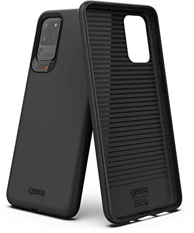 Gear4 Holborn Designed für Samsung Galaxy S20 Ultra Hülle, Schutzhülle Geschützt durch D3O Handyhülle - Schwarz