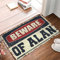 COTECI Door Mats Funny Beware Of Alan Rug Fall Kitchen Mat Home Alone Door Mat (Size : 50X80CM)