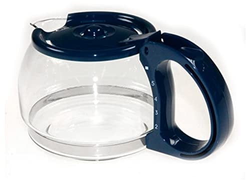 ELECTROTODO -Jarra cristal para Cafetera de Goteo Compatible con Ufesa Capricho Plus y Plus 40 CG1602 - (4/6 TAZAS)
