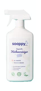 Soappy Planet's Küchenreiniger - ätherischem Bio-Orangenöl - vegan - 100% biologisch abbaubar, ohne synthetische Stoffe - nachhaltig - 500 ml