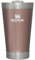 STANLEY Stay-Chill Beer Pint 16 oz | Wide Mouth Lid | Built-in Bottle Opener | Beer Tumbler Cup | Insulated Stainless Steel Pint Glass | BPA-Free | Rose Quartz Glow