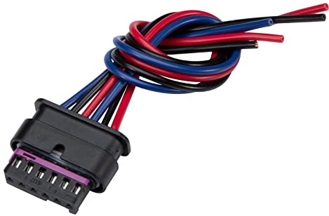 FanPaYY Kit de réparation de faisceau de feu arrière | compatible avec Mini Cooper F55 F56 F57, prise de connecteur de faisceau à 6 broches 63217361305