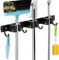 AceMining Besenhalterung Wand, 3 Halter + 4 Haken Besenhalter, Besenhalterung Edelstahl, Schwerlast Wandhalterung Besen, Besenhalterung Wand Selbstklebend