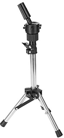 Support de Perruque avec Tête de Trépied pour Coiffer les Têtes D'entraînement Pratique de la Coiffure Tressage Mannequin Cheveux Maniquine Pelo Rizo aux Coiffures Mannequin de