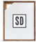 Stallmann Design Schattenfugenrahmen für Keilrahmen | 80x100 cm | Braun | MDF Rahmen für Leinwände mit Tiefeneffekt | mit Montagezubehör | Rahmen ohne Glas und Rückwand