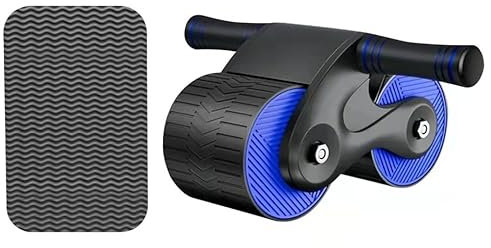 Automatisches Rückprall-Bauchrad, Ab-Roller-Rad, Roller for Rumpftraining, Heimtrainer-Fitnessgerät for Bauchmuskeltraining, Bauch-Roller for Männer und Frauen
