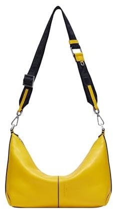 Liebeskind Berlin Damen-Umhängetasche „Paris S“ I Hobo Bag Damen aus Leder mit Schulter- und Crossbody-Riemen I Schultertasche Hauptfach mit Reißverschluss, 2 Innenfächer I Shoulder Bag
