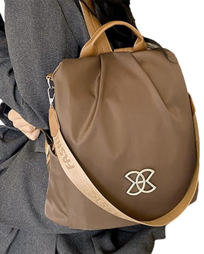 OLCANA Damen Rucksack, Umhängetasche - Damen Umhängetasche,Diebstahlsicherer Damen-Rucksack, Geldbörse, Reisetasche für Geschäftsreisen, Ausflüge