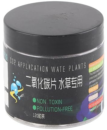 Pflanzen-Co2-Tabletten plus 7 × 7 CO2-Tabletten Kohlendioxid-Diffusor für Wasserpflanze, Gras, Fische, Aquarium, Pflanze, Co2-Tabletten für Aquarien