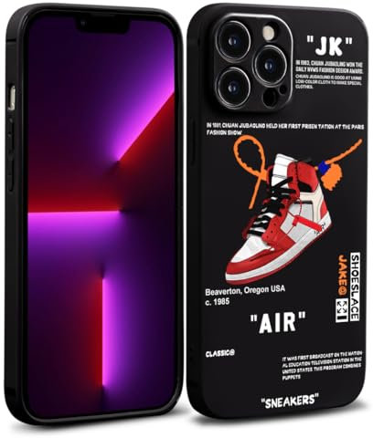 jinpaitao Cool Sports Phone Case for iPhone 12 Pro Max Case for Boys Men Shockproof Designer Cases Basketball Sneaker Street Aesthetic Compatible with iPhone 12 Promax
