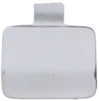 Tappo Copri Occhiello Gancio Traino Paraurti Posteriore Auto Per B&MW 3 E90 LCI 2005-2008 2009 2010 2011 MS&PORT 51128041134(Non verniciato)