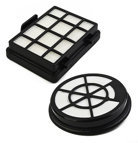 AJVAAIAC Wiederverwendbares und waschbares Filter-Ersatz-Set für Russell Hobbs RHCV1611 Compact XS beutelloser Zylinder-Motorschutzfilter ersetzt Teile