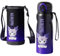 SZTVECFW Botella de Agua con Aislamiento de Acero Inoxidable Kuromi con Bolsa - Negro 480 ml