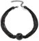CYWQ Chunky Chain Necklace Multi Layered Necklace Ball Pendant Choker Necklace Punk Jewelry Hiphop Necklace for Women and Girls (Black)