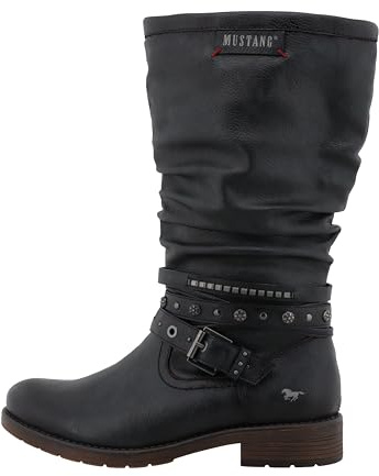 Mustang Damen 15M0052003 Mode-Stiefel, Navy, 45 EU