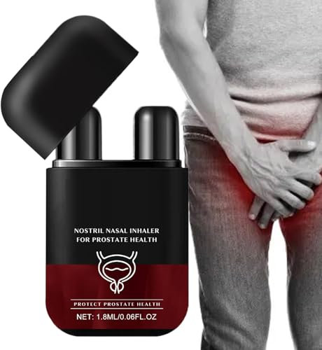 Biancat ProstaAir Inhalateur Nasal À Double Fonction, Bâtonnet Nasal De Bien-être Naturel Pour La Santé De La Prostate, Améliore La Circulation Sanguine, Rafraîchissant Et Anti-somnolence