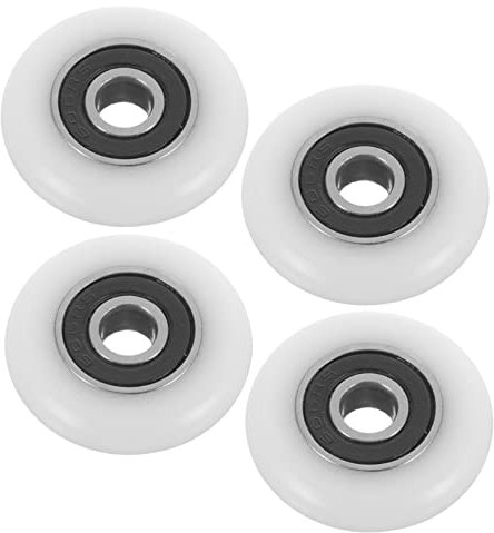 DIYEAH 4stücke Duschtürrolle Ersatzteile Für Glastürräder Schiebetürschienen Für Duschtüren Ersatz Für Defekte Duschtürführung