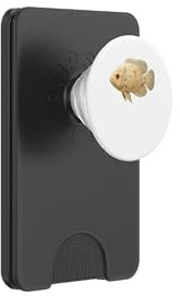 Albino Oscar Fish Realistische Wasserkunst für exotische Fische Fans PopSockets PopWallet für MagSafe