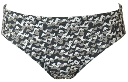 Emporio Armani Slip Mare Uomo Costume Piscina Elastico in Vita con Coulisse Interna Articolo EM000575 AF20437, FB356 Eagle Arm.Blue Steel, EUR L - CN 180/90A - BR G - MX G