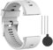 QGHXO Cinturino per Polar V800, morbido cinturino di ricambio regolabile in silicone per orologio sportivo Polar V800 GPS (senza tracker)