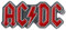 AC/DC Red Logo Unisex Pin rot Zinklegierung Band-Merch, Bands