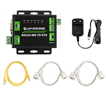 IBest Industrial RS232/RS485 to Ethernet Converter Module with Both RS232 and RS485 Interface Work Independently at The Same time,10/100M Auto-MDI/MDIX Ethernet Interface,High-Speed